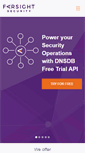 Mobile Screenshot of farsightsecurity.com